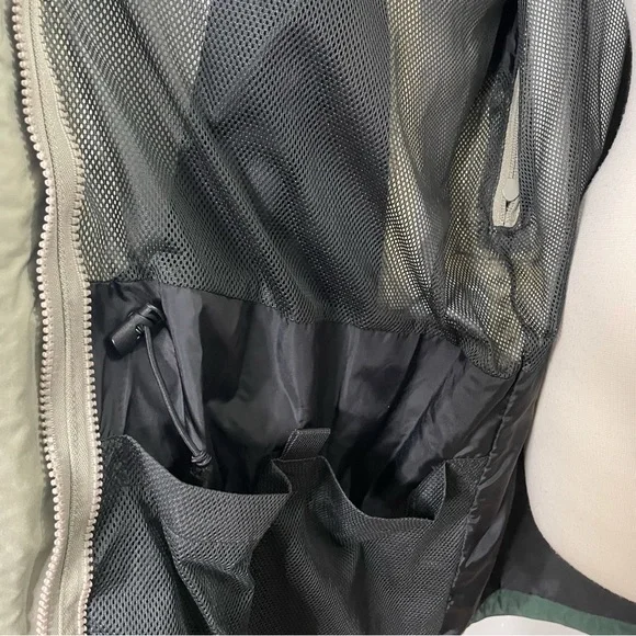 CABELA’S OUTDOOR GEAR Dry Plus Hooded Utility Rain Wind Jacket Winter Coat TALL - Picture 11 of 13